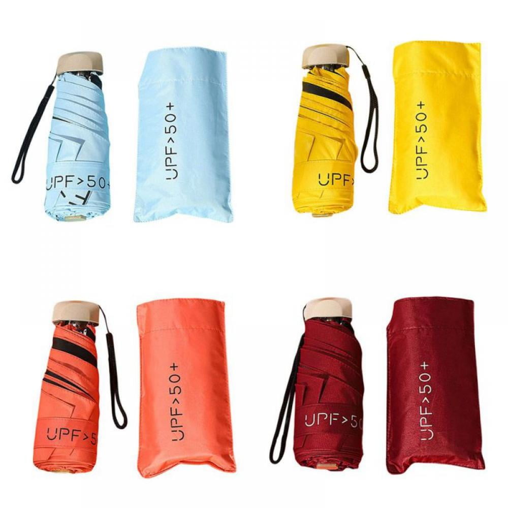 Buy Lightweight Folding Umbrella UV Protection Travel Umbrella Outdoor