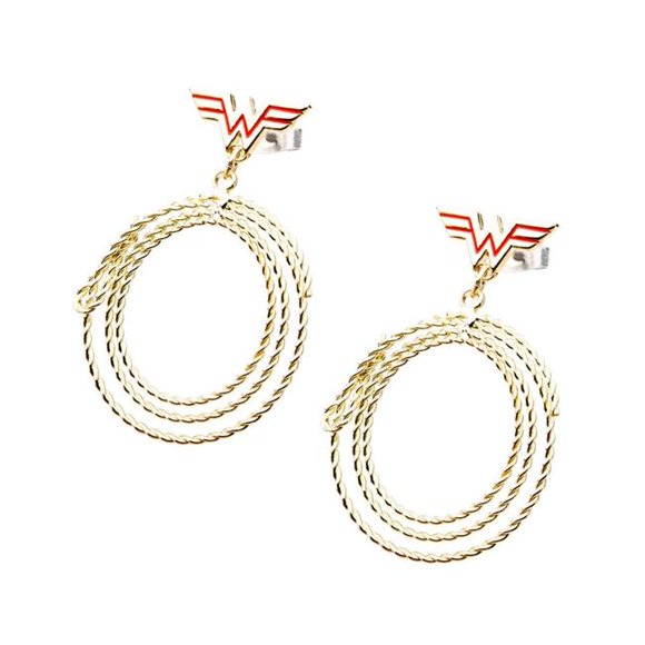 Wonder Woman 111279 Wonder Woman Lasso Earrings