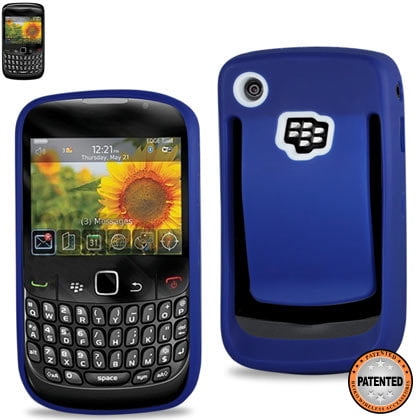 Blackberry Curve Belt Clip - Belt Clip Polymer Case For Blackberry Curve 8530 Navy