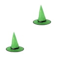 thumbnail image 4 of Yuarrent Sombrero Árbol de Halloween Sombrero colgante Decoración Luminoso Festival Atmósfera Gorra con luz LED, Verde Type2 NO2, 4 of 6