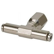 Viair 0.12 in. NPT F 0.37 to 0.37 in. Swivel T-Fitting - DOT Approved - 2 Piece