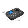 thumbnail image 4 of Aibecy Biometric Fingerprint Password Attendance Machine Multi-language with 2.4 inch LCD Screen Employee Management Time Clock Checking-in Recorder Support U Disk to Download Data, 4 of 7
