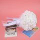 thumbnail image 5 of Ramo de rosas artificiales de simulación, ramo de flores para boda, decoración, suministros de boda, color blanco, 5 of 8