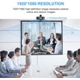 thumbnail image 2 of Webcam with Microphone for Desktop,1080P HD USB Webcam for PC Desktop & Laptop,with Privacy Cover&Webcam Tripod, Plug and Play,for Conferencing and Video Calling, 2 of 9