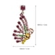 thumbnail image 2 of 2 Pairs Earrings Full Diamond Personality Geometry Butterfly Creative Jewelry Women Accessories, 2 of 3