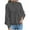 Gray, variant on Timegard Sweaters for Women Long Sleeve Turtleneck Loose Pullover Fall Winter Casual Knitted Tops