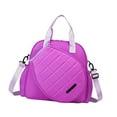 thumbnail image 2 of Luwecf Tennis Racket Holder Bag with Removable Adjustable Shoulder Strap Tennis Bag Purple, 2 of 8