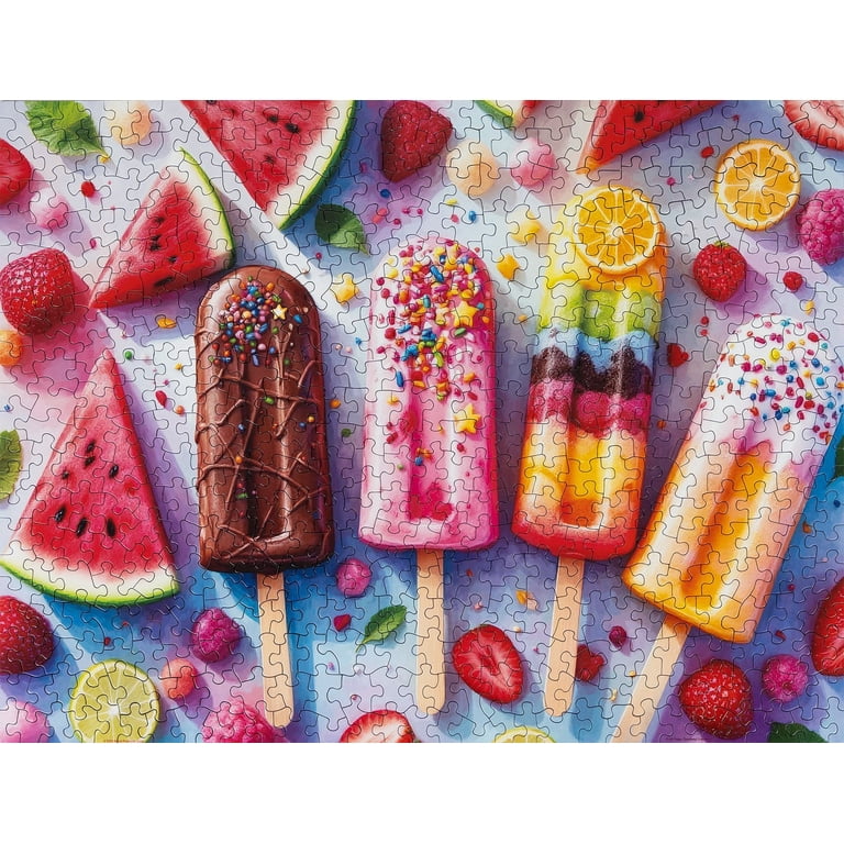 Springbok 500 Piece Summer Treats Jigsaw Puzzle for Adults and