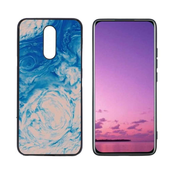 Blue-Marble-77 Phone Case, Degined for Harmony 3 Case Men Women, Flexible Silicone Shockproof Case for Harmony 3