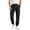 Black, variant on GSPCLAM Cargo Pants for Men Casual Lightweight Drawstring Pants for Office, Button Closure Breathable Pants with Multi Pockets