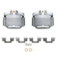 thumbnail image 6 of Detroit Axle - Rear Drilled Slotted Brakes and Rotors Brake Pads Brake Calipers Replacement for GMC Yukon Fits select: 2011 ,2013 CHEVROLET SILVERADO K1500 LT, 6 of 6