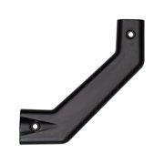 B&B Molders Large Bottom Right Corner Angled Extrusion Cover, Black