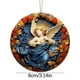 thumbnail image 3 of Adorno Navideño Plano para Árbol de Navidad | Colgante para Casa y Coche | Decoración Navideña Multiusos para Árbol, Chimenea, Puerta, Sala de Estar, Regalo para Recién Nacidos y Bodas, 3 of 5