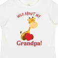 thumbnail image 4 of Inktastic Wild About My Grandpa Boys or Girls Toddler T-Shirt, 4 of 5