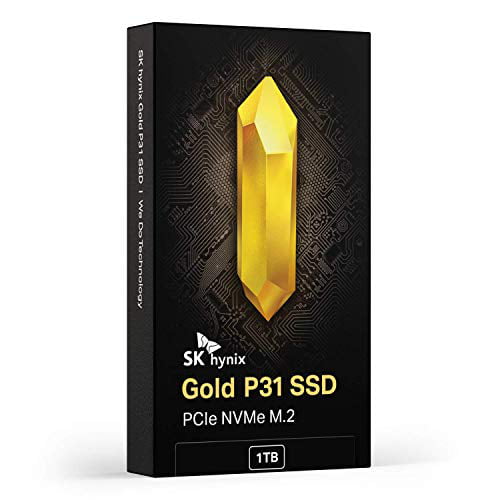 SK hynix Gold P31 PCIe NVMe Gen3 M.2 2280 Internal SSD - 500GB NVMe - Up to  3500MB/S - Compact M.2 SSD Form Factor SK hynix SSD - Internal Solid State  ...