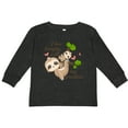 thumbnail image 3 of Inktastic Hanging With My Grandma Boys or Girls Long Sleeve Toddler T-Shirt, 3 of 5