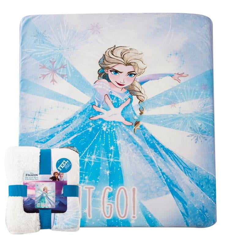 Disney Frozen 2 Throw Blanket Silk Touch 60x80 Multicolor 100 Polyester 1 Each