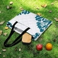 thumbnail image 6 of Bohemian Pattern Picnic Blanket Waterproof Outdoor Beach Blanket Hand-held Pad Suitable for Travel, Camping, Beach, Family Gatherings, 6 of 8