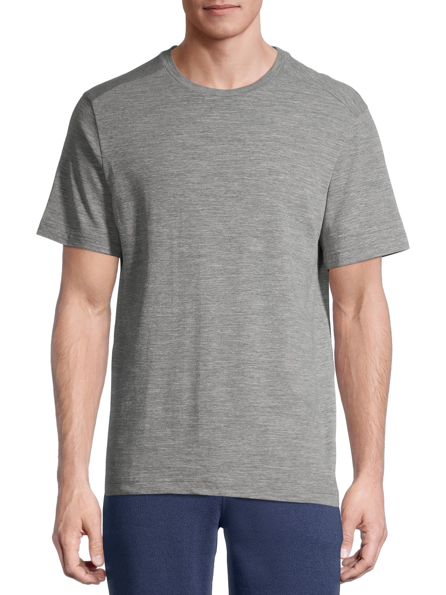 Athletic Works Men's and Big Men's Tri Blend T-Shirt, up to Size 5XL ...