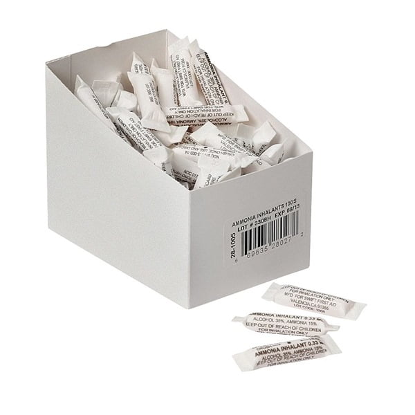 Ammonia Inhalants, Pk 100