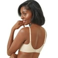 thumbnail image 2 of Bali One Smooth U® Ultra Light Wirefree Bra White 38C Women's, 2 of 4