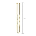 thumbnail image 4 of YAHHU 300 Pieces Professional Wavy Thin U Shape Hair Clips Bobby Pins for Women and Girls, Premium Metal Hairpins for Hairdressing Styling Salon DIY Tools, Convenient Storage Box (1.9 inches / 5 cm), 4 of 8