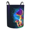 thumbnail image 2 of Daiia magic Mushrooms ,Fireflies Laundry Hamper With Handles Large Storage Basket/Toy Organizer/Dirty Clothes Collapsible Waterproof For College Dorms, Bedroom,Bathroom, 2 of 8