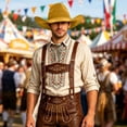 thumbnail image 2 of Cowboy Hat for Men Roll Up Wide Brim Shapeable Western Cowgirl Fedora Lightweight Summer Beach Outdoor Sun Protection, 2 of 5
