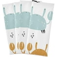 thumbnail image 2 of Coolnut Crabs Kitchen Dish Towel Set of 1, Soft Absorbent Drying Dishcloths Dish Towels with Hanging Loop for Kitchen Bathroom Bar Home Decor, 28 x 18 Inch Washcloth Gift, 2 of 7