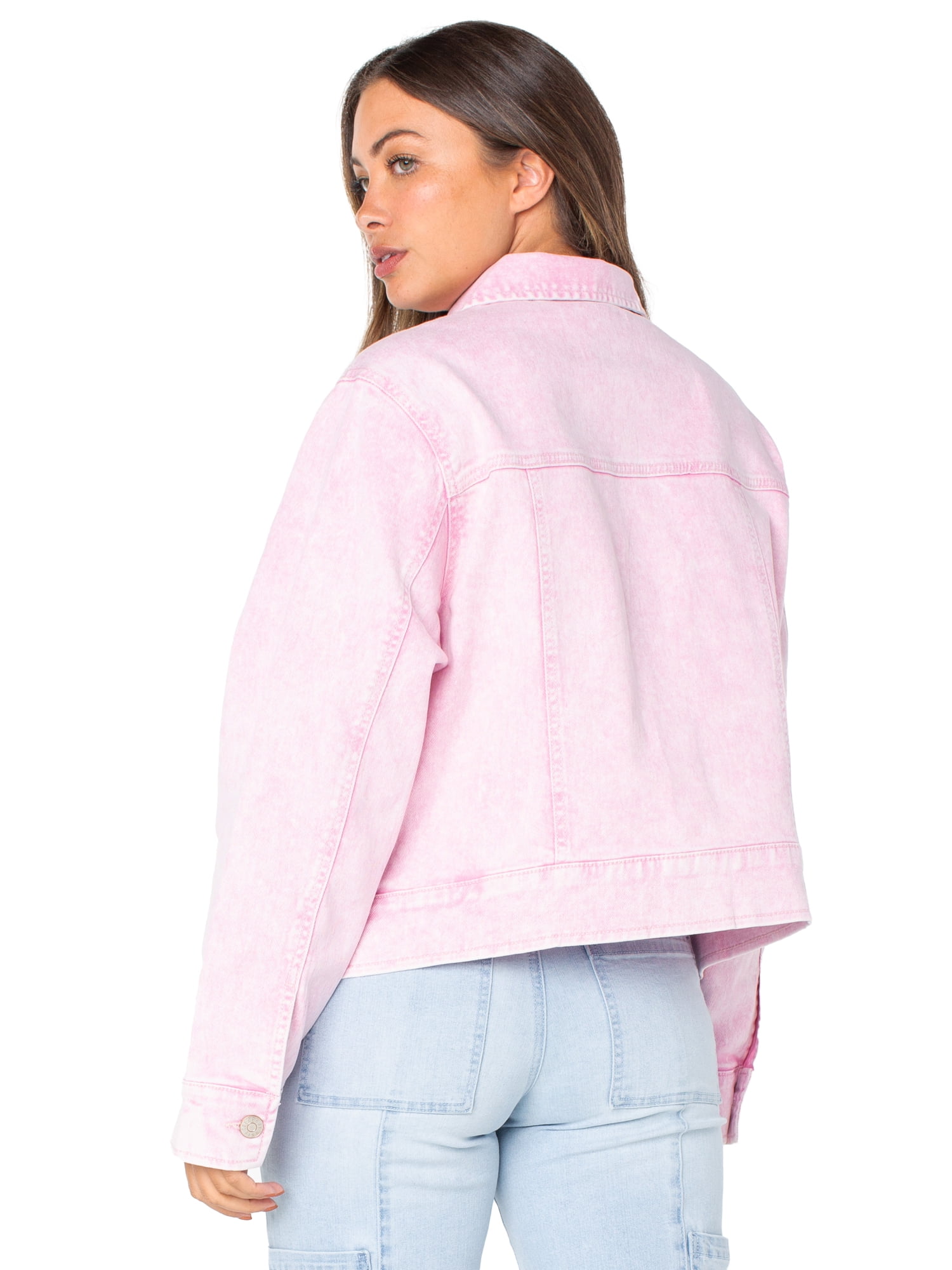 Celebrity Pink Oversize Denim Jacket