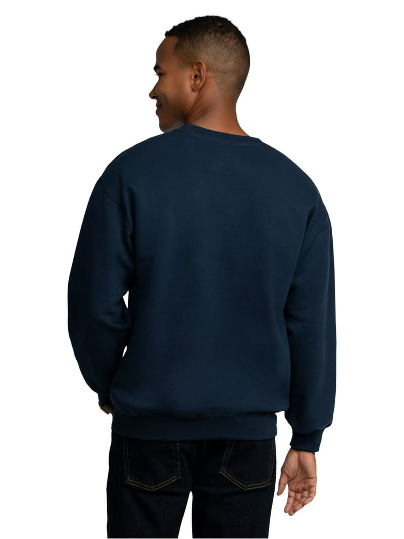Fruit of the Loom Men's EverSoft Fleece Pullover Crew Neck Sweat