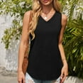 thumbnail image 5 of AviBest Womens Tank Tops 2025 Loose Fit Casual V Neck Shirts Flowy Sleeveless Summer Vests, 5 of 6
