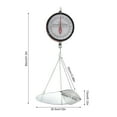 thumbnail image 2 of 22LBS Double-Sided Dial Mechanical Hanging Scale with Scoop/Chain for Kitchen, 2 of 22