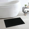 thumbnail image 7 of Mineral Spring Brookside Bath Tufted Polyester Bath Rug, Black, 20" x 32", 7 of 7