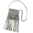 thumbnail image 1 of HEVIRGO Beach Bag Long Tassels Storage Rattan Multipurpose Single Shoulder Strap Bag for Beach, 1 of 10
