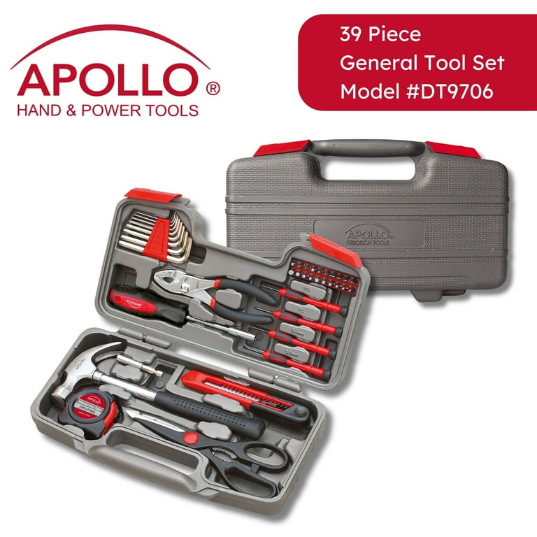 39 Piece General Tool Set - DT9706 - Walmart.com