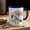 Navy, variant on Wildflower Ceramic Coffee Mug 11oz Spring Beauty Dishwasher Safe