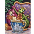 thumbnail image 2 of Cuadros Decorativos 5D DIY dibujos animados pequeño dragón diamante pintura Kit cuadrado completo Rhinestone imagen Ndcxsfigh Nuevos Originales, 2 of 8