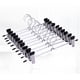 thumbnail image 4 of ¡Oferta! Organizador de armario Miyuadkai, paquete de 10 perchas para pantalones, ahorradoras de espacio, de 1 pulgada, antideslizantes, de acero inoxidable, con pinzas, para pantalones cortos,, 4 of 6