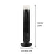 thumbnail image 5 of Ventilador de Torre, Diseño Mini Portátil Usb, Velocity And Luz Nocturna, Tamaño Compactoque Ahorra Espacio, Funcionamiento Silencioso, Ideal para Casa, Oficina y Viajes, 10 X 38 Cm, Blanco, 5 of 6