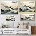thumbnail image 4 of Designart "Peaks Of Majestic Mountains V" Landscape Mountains Floater Framed Wall Art Living Room, 4 of 5