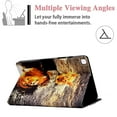 thumbnail image 3 of Allytech Flip Case for Galaxy Tab A7 Lite 2021(Model: SM-T220/SM-T225), Premium PU Leather Multi-Angle Viewing Stand Wallet Case for Samsung Galaxy Tab A7 Lite 8.4" T220 2021, Reflection, 3 of 7