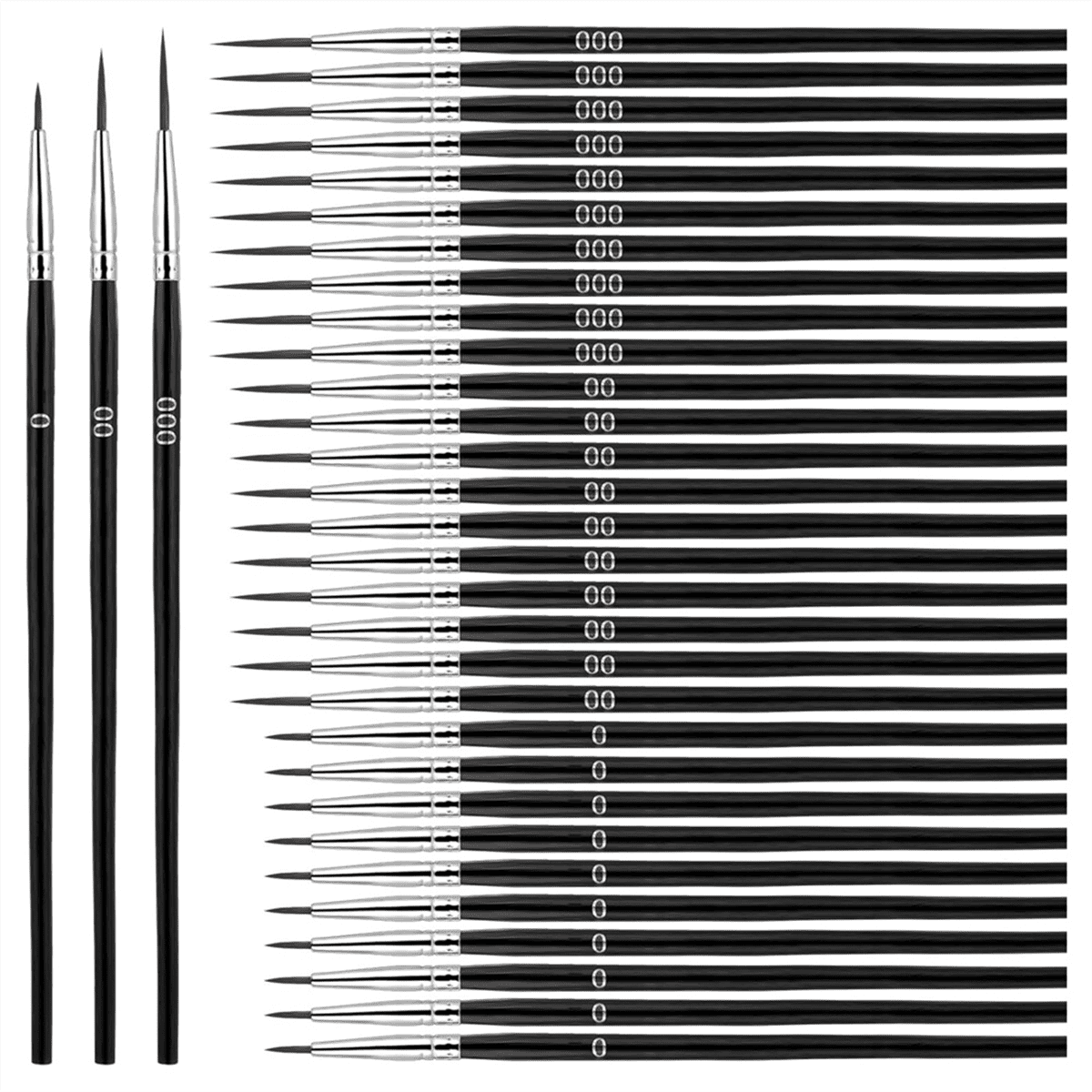 9 pièces détail pinceau ensemble Miniature Fine pe... - Grandado 9 pièces détail pinceau ensemble Miniature Fine pe... - Grandado