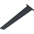 thumbnail image 6 of Ekena Millwork 2 1/2"W x 22"D Countertop Island Steel Heavy Duty Bracket w/ Flange, Powder Coated Black, 6 of 10
