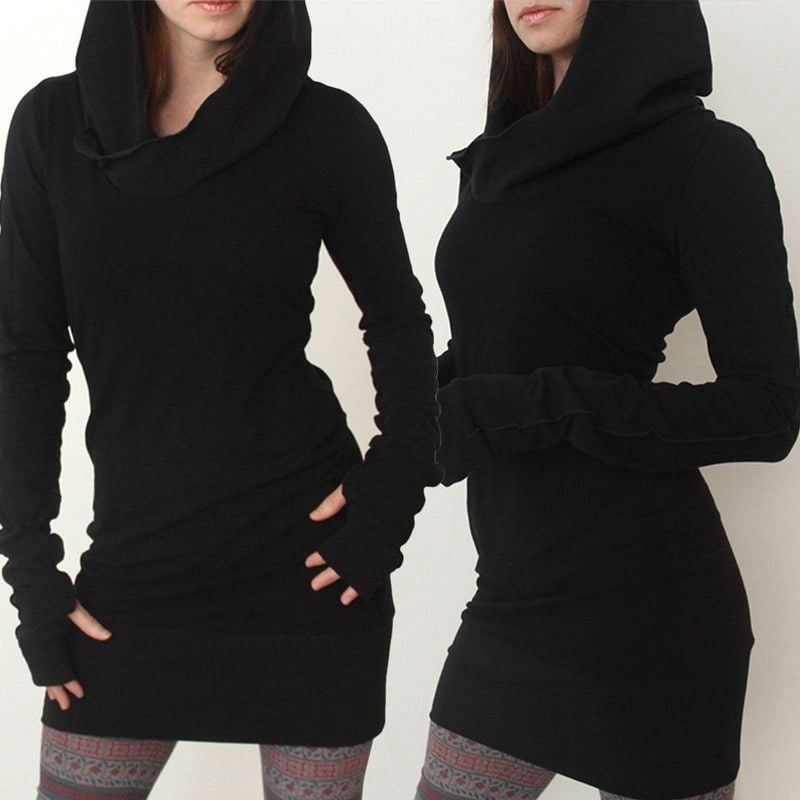 bodycon hoodie dress