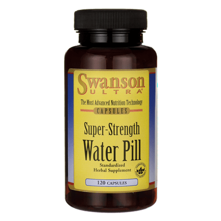 60 Caps Supplement Pills - Swanson Super-Strength Water Pill 20 mg 120 Caps