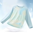 thumbnail image 6 of Boys Swim Shirts Size 10, Boys Rash Guard Long Sleeve Swim Shirt UPF 50+ Sun UV Protection Kids Youth SPF Surfing Water Beach Swimwear Top Quick Dry, 6 of 7