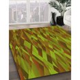 thumbnail image 3 of Ahgly Company Machine Washable Indoor Rectangle Transitional Pistachio Green Area Rugs, 7' x 9', 3 of 7