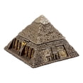 thumbnail image 3 of Ebros Bronzed Egyptian Pharaohs Gods & Deities Pyramid Jewelry Box Figurine, 3 of 5