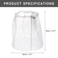 thumbnail image 2 of Uxcell 15.7"x19.7" Mesh Laundry Bags with Drawstring Medium Clothes Mesh Wash Bags, 2 of 7